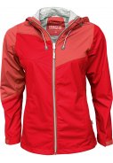 Rote 4Way-Stretch Damenregenjacke Mirella von Pro-X Elements 1