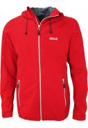 Rote Stretch Herrenregenjacke Donovan von Pro-X Elements