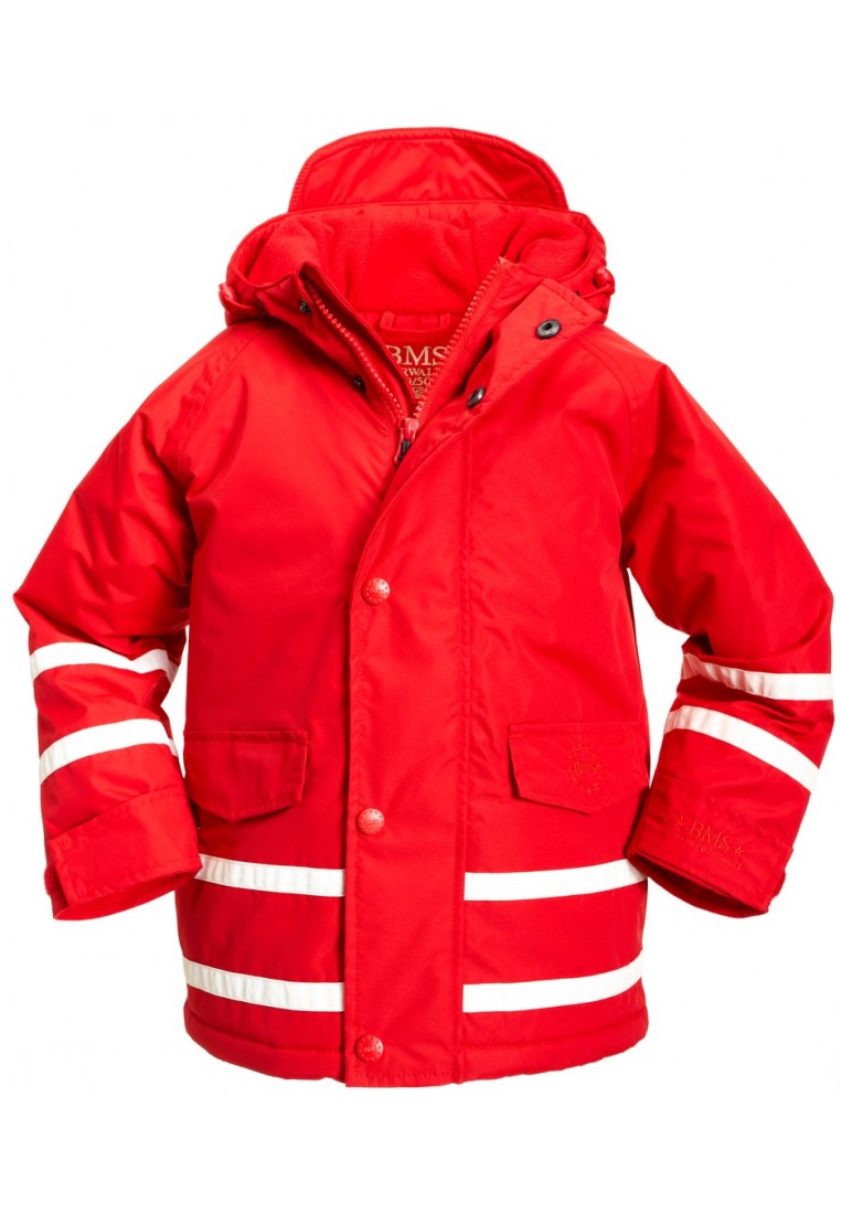 Rote Outdoor Kinderjacke von BMS Regenwarenhaus Regenjacken