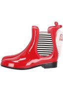 Rote Chelsea Regenstiefel von XQ Footwear 3