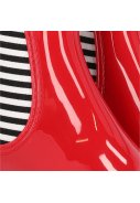 Rote Chelsea Regenstiefel von XQ Footwear 2