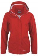 Rubinrote Damen Regenjacke Carrie von Pro-X Elements 1