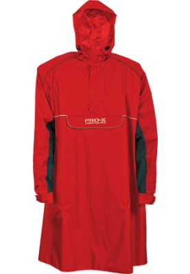 Roter Fahrradponcho Bern von Pro-X Elements