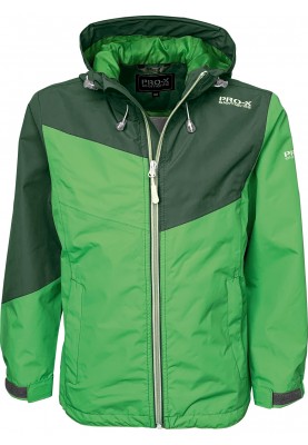 Grüne Kinderregenjacke Milo von Pro-X Elements