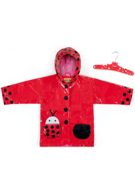 Rote Kinder Regenmantel Ladybug von Kidorable