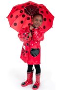 Rote Kinder Regenmantel Ladybug von Kidorable 4