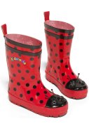 Rote Kinder Gummistiefel Ladybug von Kidorable 2