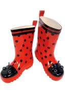 Rote Kinder Gummistiefel Ladybug von Kidorable 4