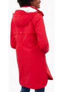 Rote Loxley Cosy Damenregenjacke/-parka von Joules 3