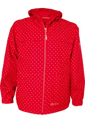 Rot mit Punkten Kinder Regenjacke Pia von Pro-X Elements