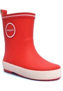 Rote Kinderregenstiefel aus Naturkautschuk von Druppies
