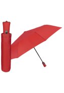Rote automatischer Taschenschirm