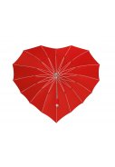 Rote "Herz" Regenschirm 4