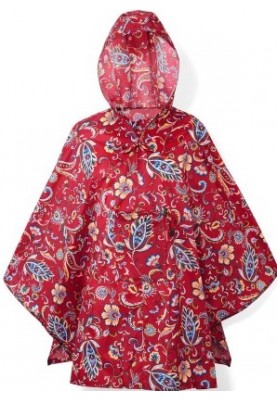 Rote Regenponcho Paisley Ruby  von Reisenthel