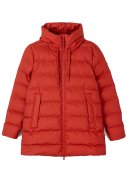Rote (Red Ochre) Puffer Damenregenjacke Frost von Tantä