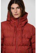 Rote (Red Ochre) Puffer Damenregenjacke Frost von Tantä 3