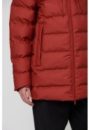 Rote (Red Ochre) Puffer Damenregenjacke Frost von Tantä 4