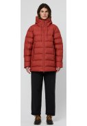 Rote (Red Ochre) Puffer Damenregenjacke Frost von Tantä 8