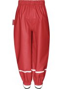 Rote Regenhose mit Fleece von Playshoes 3