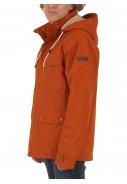 Rote (rooibos) leicht wattierte Herrenregenjacke Nick von Pro-X Elements 2