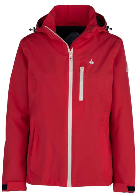Rote/rosa (Raspberry) Softshell Damen Regenjacke Iduna von Bjornson