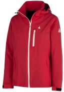 Rote/rosa (Raspberry) Softshell Damen Regenjacke Iduna von Bjornson 2