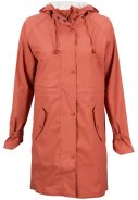 Rostbraun Damenregenmantel / Parka Mizzle