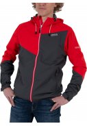 Anthrazit/roter Herrenregenanzug Liam von Pro-X Elements 5