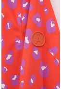 Rote Regenjacke mit Print Magla von Tantä 4