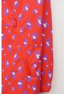Rote Regenjacke mit Print Magla von Tantä 5