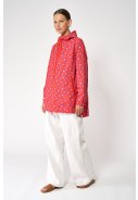 Rote Regenjacke mit Print Magla von Tantä 7
