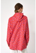 Rote Regenjacke mit Print Magla von Tantä 8
