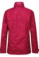 Rote (salsa) Damenregenjacke Elena mit Schwalbenprint von Pro-X Elements 5