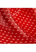 Roter / weißer Damen-Gummistiefel Punkten von XQ Footwear 3