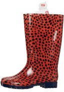 Roter / schwarzer Damen-Gummistiefel von XQ Footwear 4