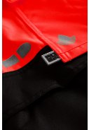 Rote/schwarze Hi-Vis Regenhose von Lyngsøe Rainwear 3