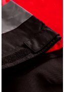 Rote/schwarze Hi-Vis Regenhose von Lyngsøe Rainwear 4