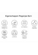 Rooibosrote Herrenregenjacke Meran von Pro-X Elements 2