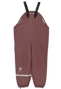 Rose Brown Regenhose mit Trägern von CeLaVi