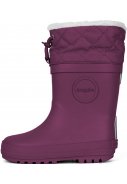 Violette Damenwinterstiefel aus Naturkautschuk von Druppies 2