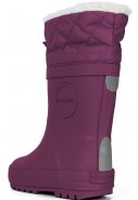 Violette Damenwinterstiefel aus Naturkautschuk von Druppies 3