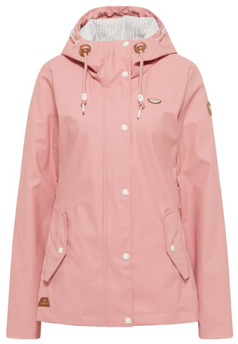 - Damenregenjacke Ragwear Marge Regenwarenhaus vegan Rosa von