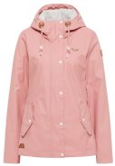 Rosa vegan Damenregenjacke Marge von Ragwear