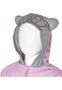 Rosa/graue Regenjacke Katze von Playshoes 4