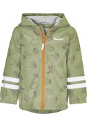 Grüne Kinderregenjacke Forest Animals von Playshoes
