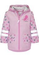 Rosa Kinderregenjacke Cat von Playshoes 1