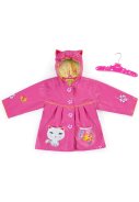 Rosa Kinder Regenmantel Lucky Cat von Kidorable 1