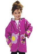 Rosa Kinder Regenmantel Butterfly von Kidorable 2