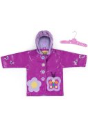 Rosa Kinder Regenmantel Butterfly von Kidorable 1