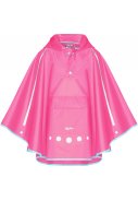 Pinkfarbener Kinderregenponcho Pack It von Playshoes 1
